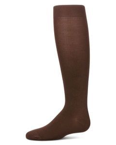 Memoi Kids Basic Soft Rayon from Bamboo Knee High Socks Dark Spruce - Mk-6266