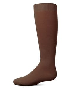 Memoi Kids Basic Soft Rayon from Bamboo Knee High Socks Fudge - Mk-6266
