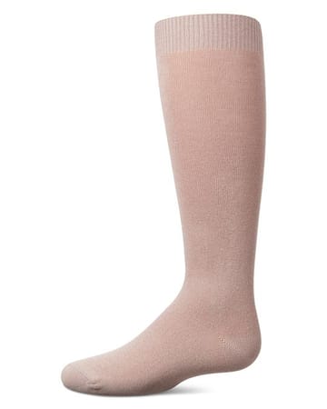 Memoi Kids Basic Soft Rayon from Bamboo Knee High Socks Dark Gray - Mk-6266
