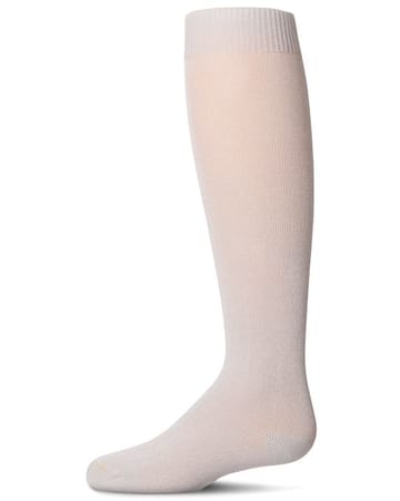 Memoi Kids Basic Soft Rayon from Bamboo Knee High Socks Dark Gray - Mk-6266
