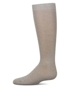 Memoi Kids Basic Soft Rayon from Bamboo Knee High Socks Black - Mk-6266