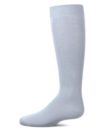 Memoi Kids Basic Soft Rayon from Bamboo Knee High Socks Deep Mauve - Mk-6266