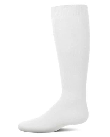 Memoi Kids Basic Soft Rayon from Bamboo Knee High Socks Blue Fog - Mk-6266