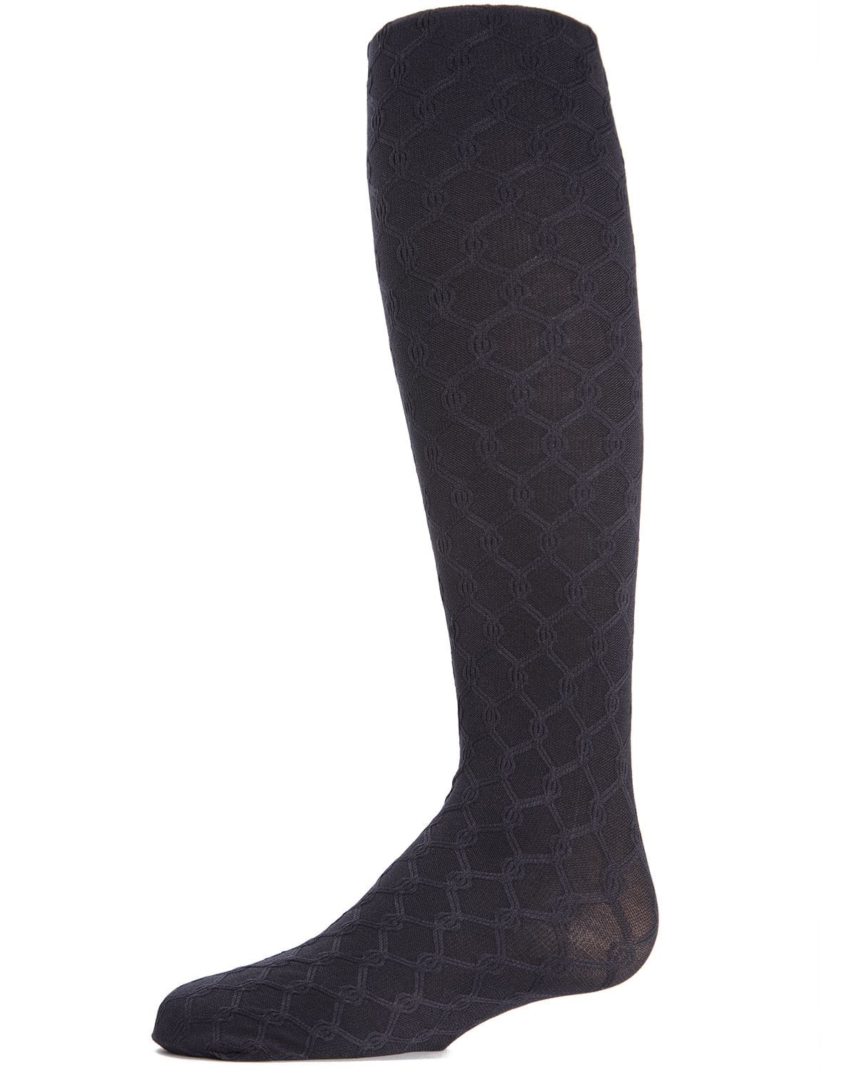 Memoi Girls Unique Link Opaque Tights - Mk-708