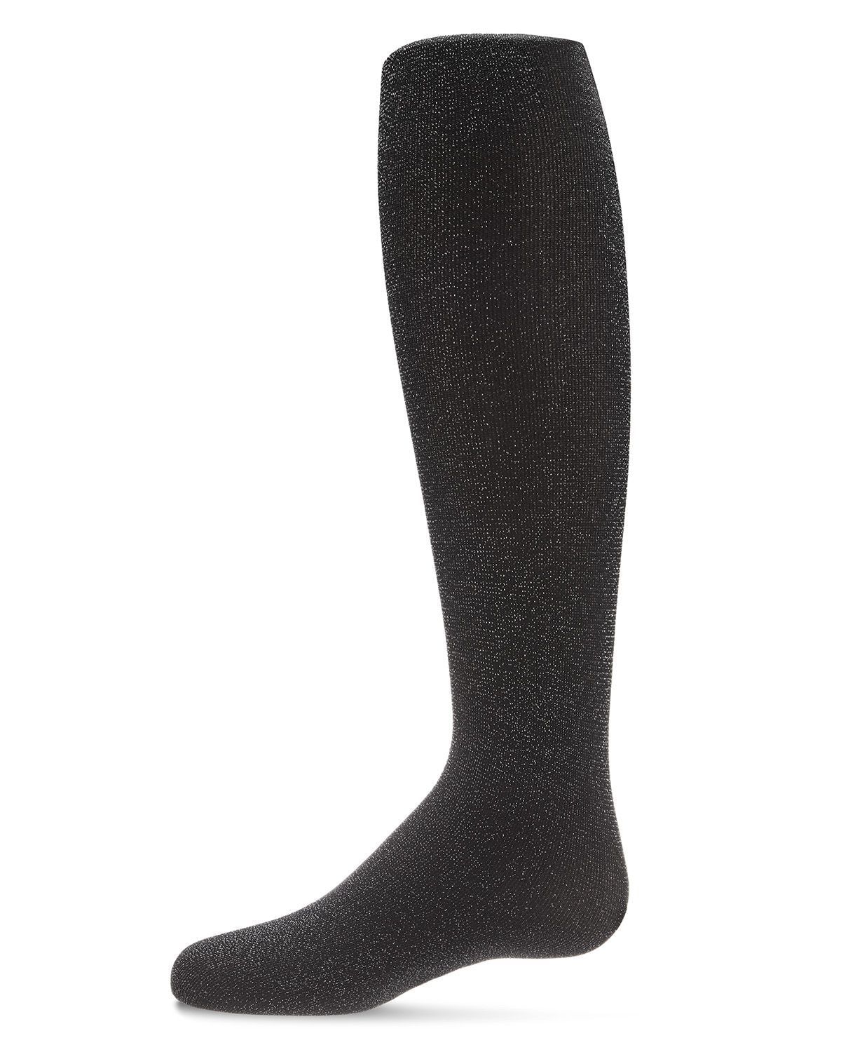 Memoi Girls Metallic Shimmer Opaque Tights - Mk-711