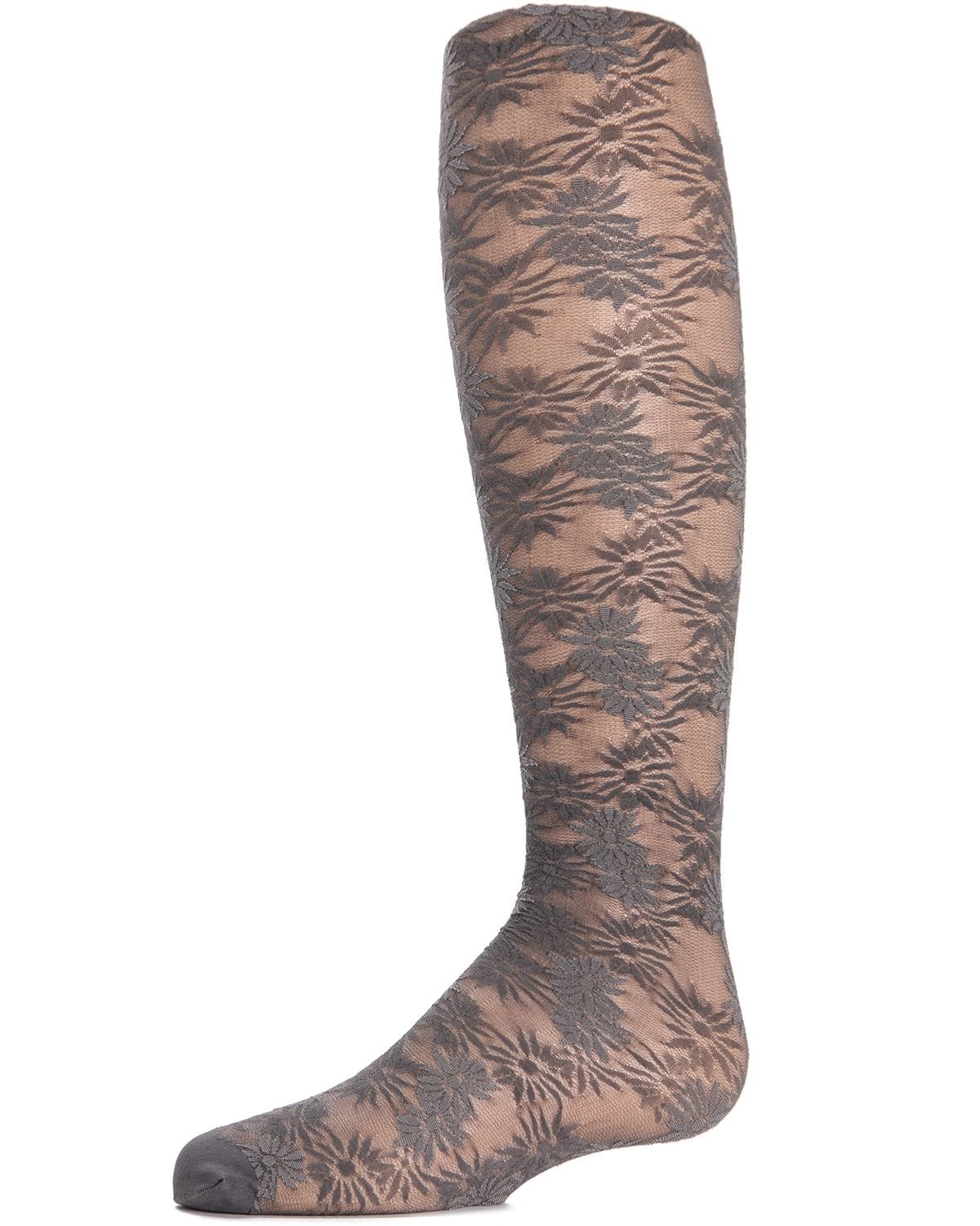 Memoi Girls Flower Bunches Sheer Tights - Mk-716