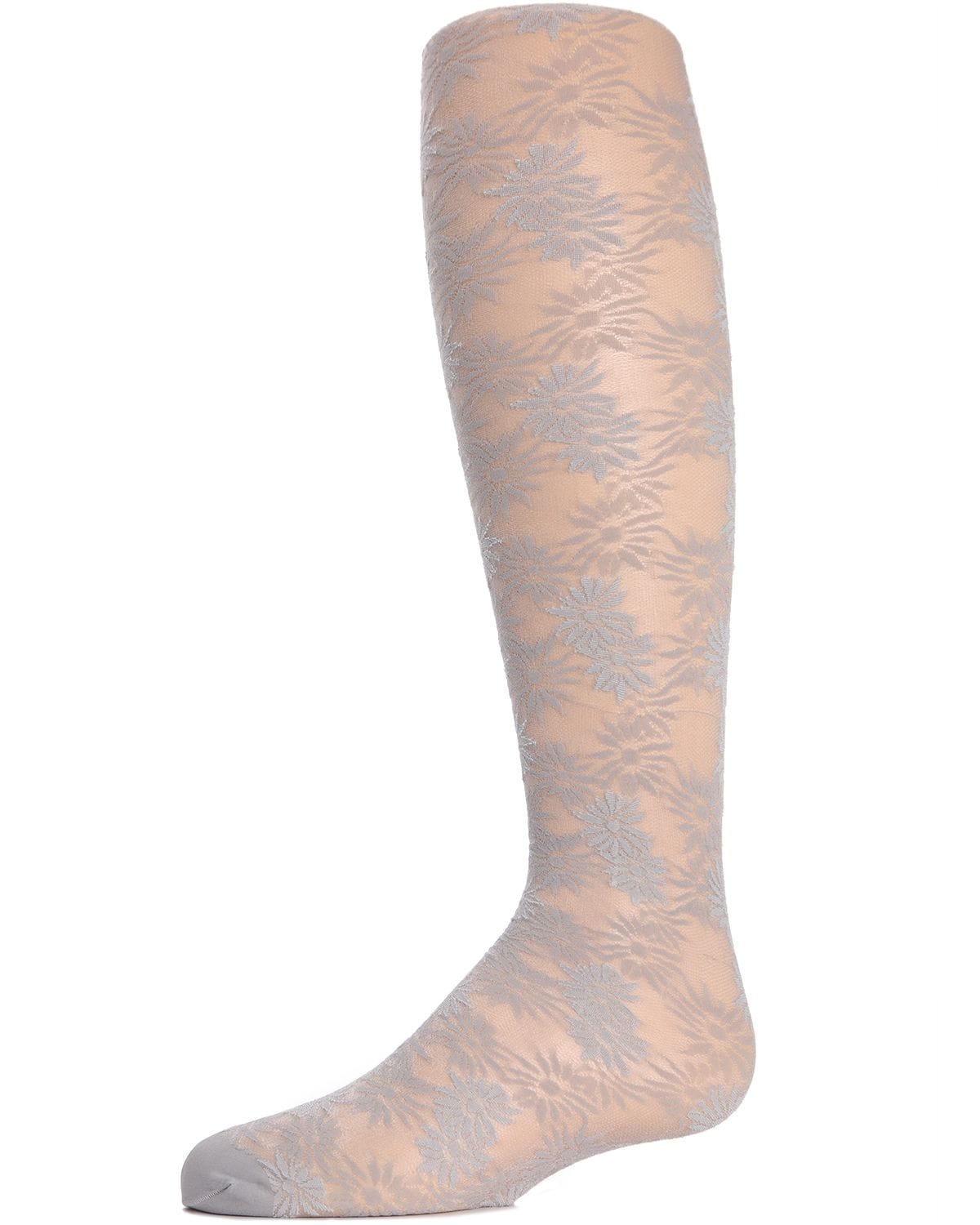 Memoi Girls Flower Bunches Sheer Tights - Mk-716