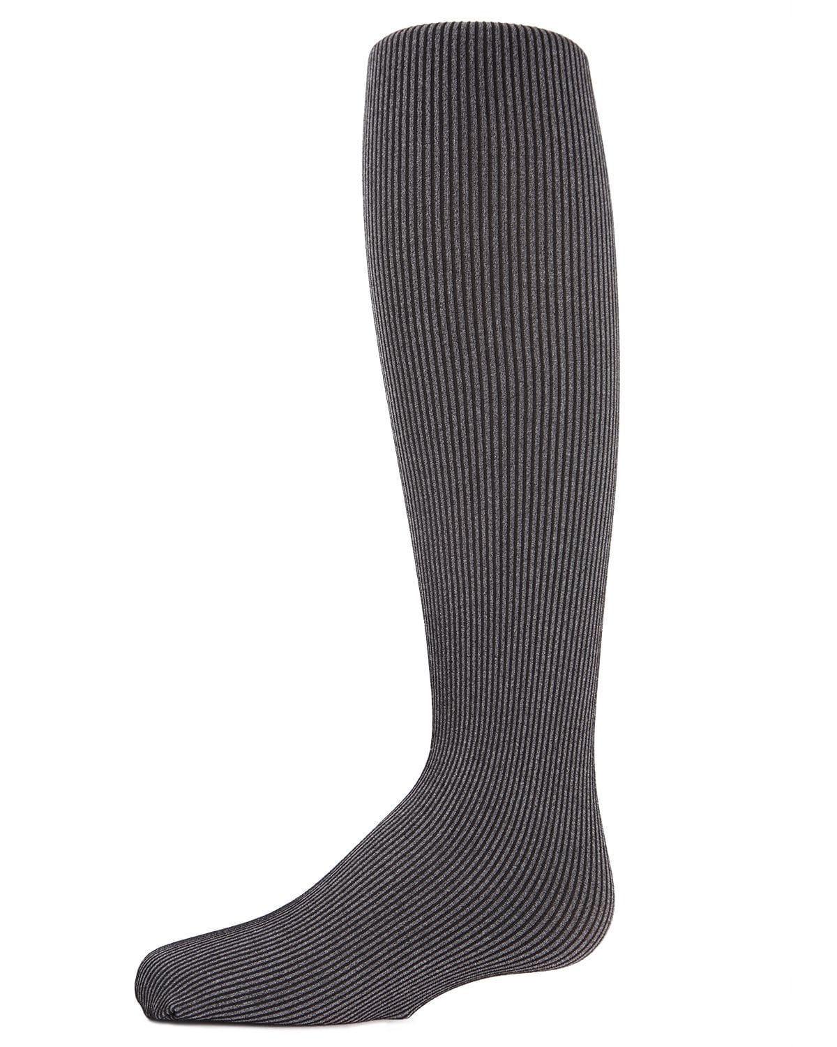Memoi Girls Essential Ribbed Heather Tights - Mk-731