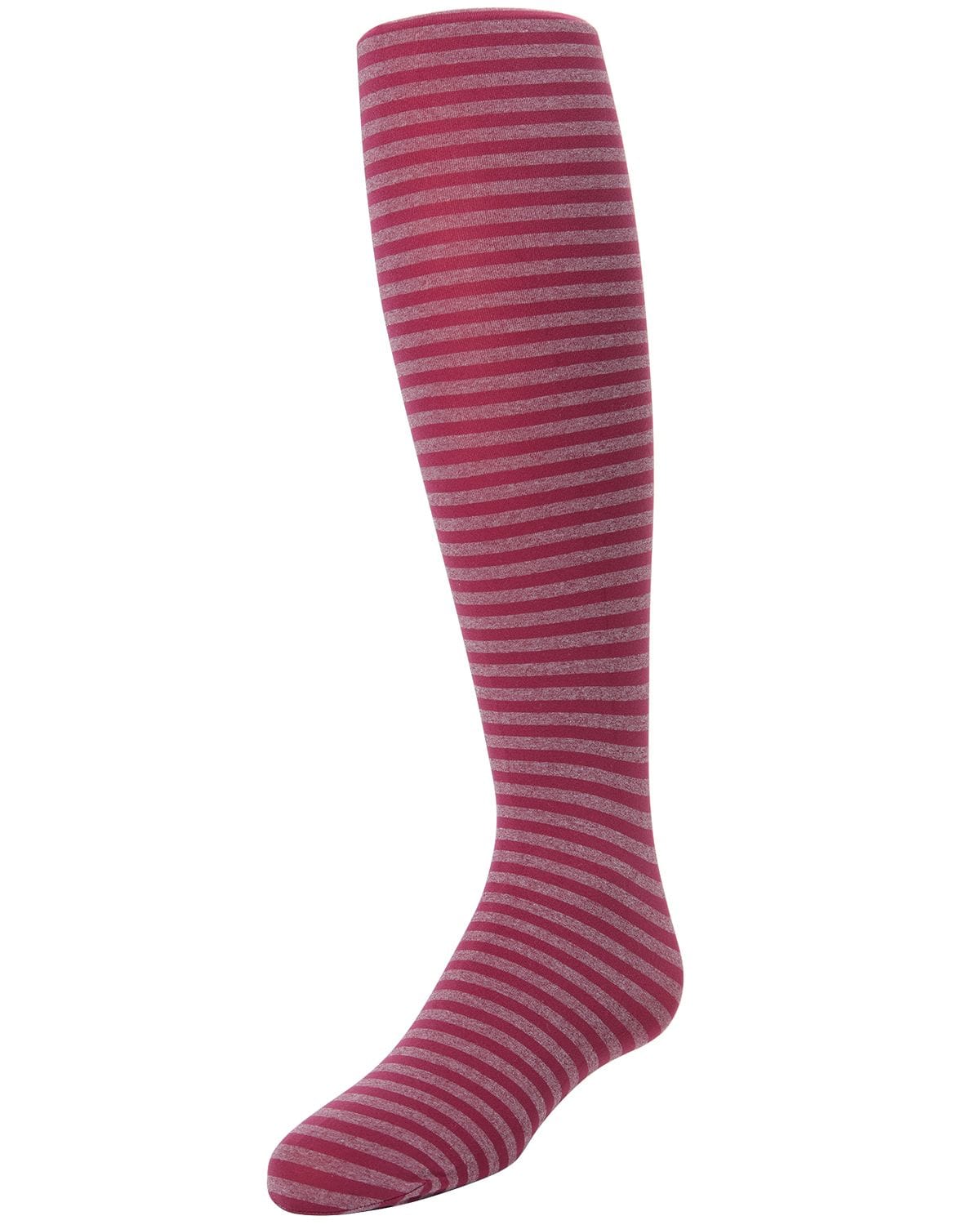 Memoi Rows on Rows Girls Striped Tights - Mk-746