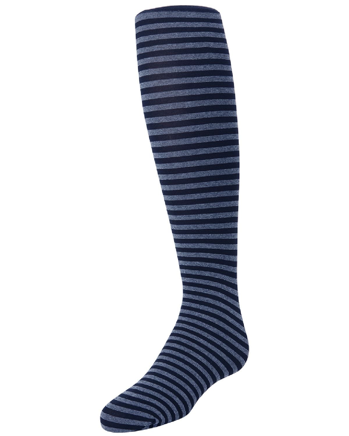 Memoi Rows on Rows Girls Striped Tights - Mk-746