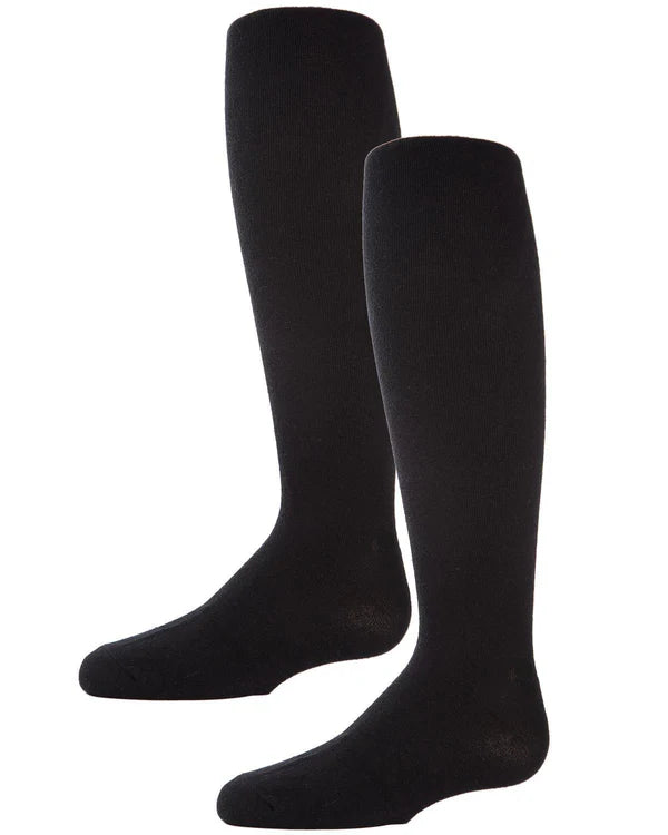 Memoi Girls 2 Pair Pack Essentials Cotton Tights - Mkb-314