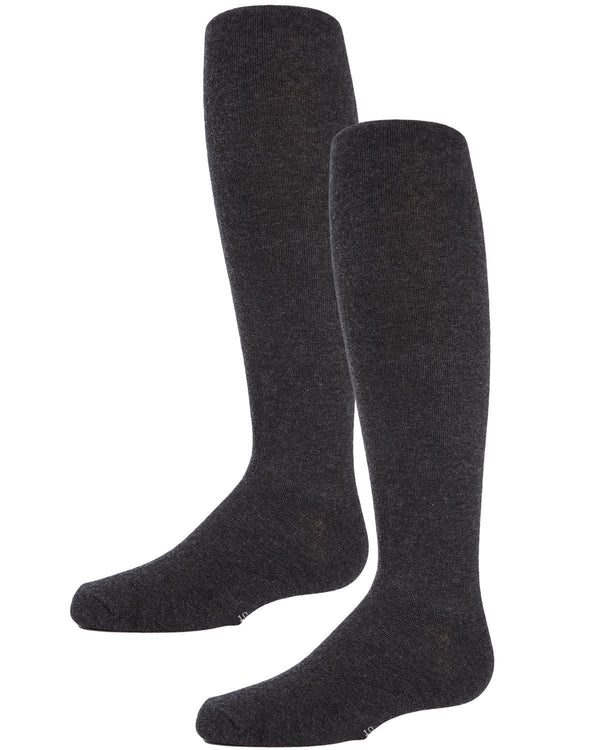 Memoi Girls 2 Pair Pack Essentials Cotton Tights - Mkb-314