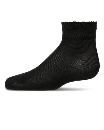 Memoi Crochet Ruffle Welt Anklet - MKF-1015