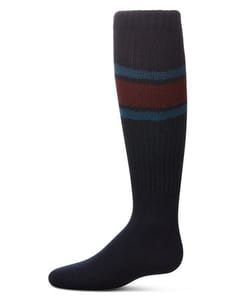 Memoi Girls Chevron V Knee High Socks - Mkf-11587