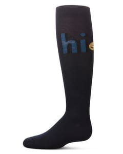 Memoi Girls Hi Smile Knee High Socks - Mkf-11590