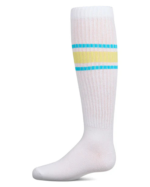 Memoi Summer Bold Stripe Knee High - Mkf-12886