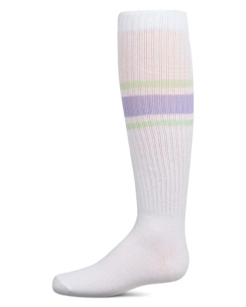 Memoi Summer Bold Stripe Knee High - Mkf-12886