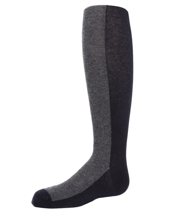 Memoi Girls Color Blocked Cotton Tights - Mkf-4002