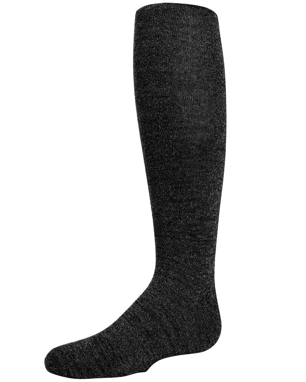 Memoi Girls Iridescent Shimmer Opaque Cotton Tights - Mkf-4004