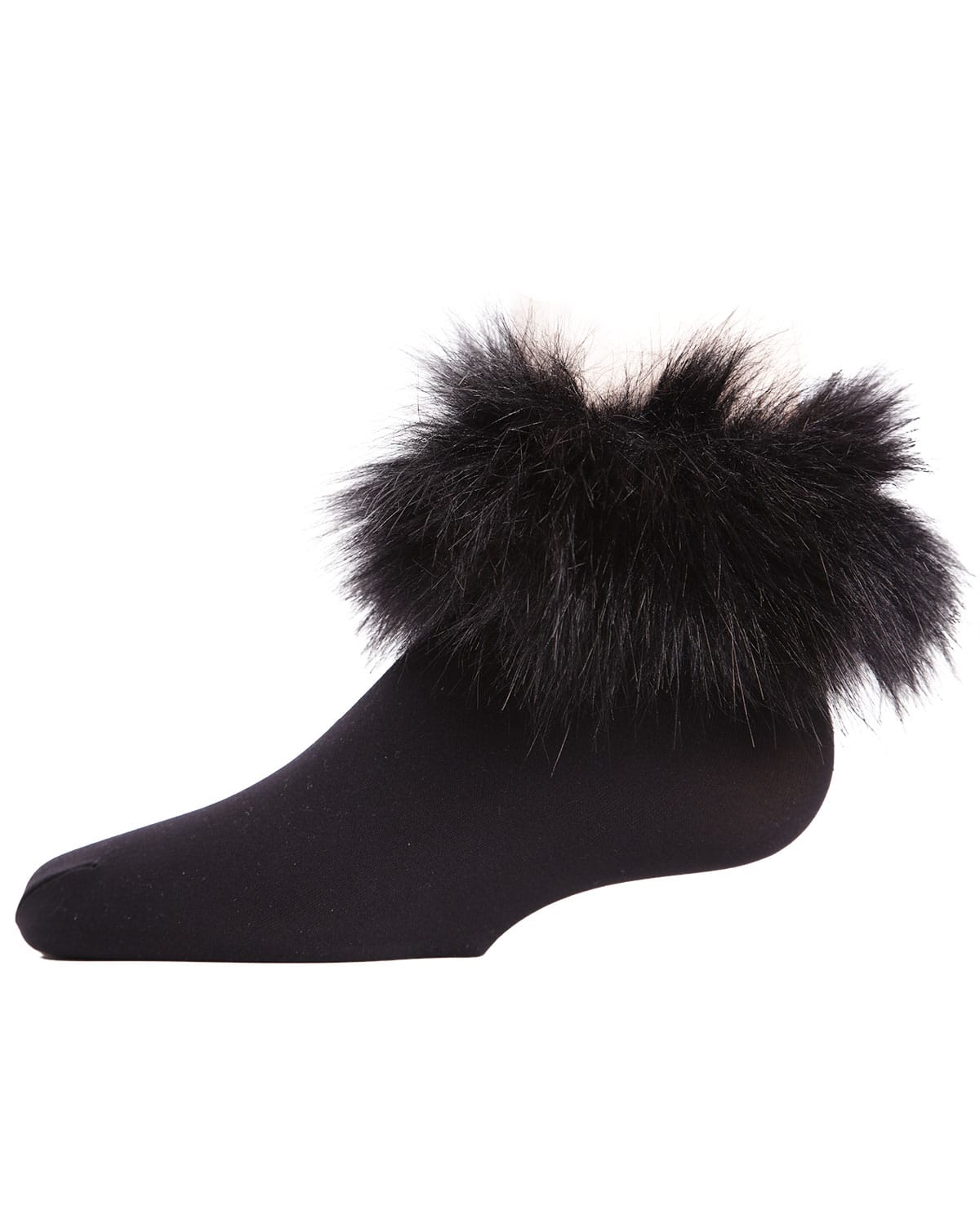 Memoi Faux Fur Microfiber Anklet - Mkf-6024