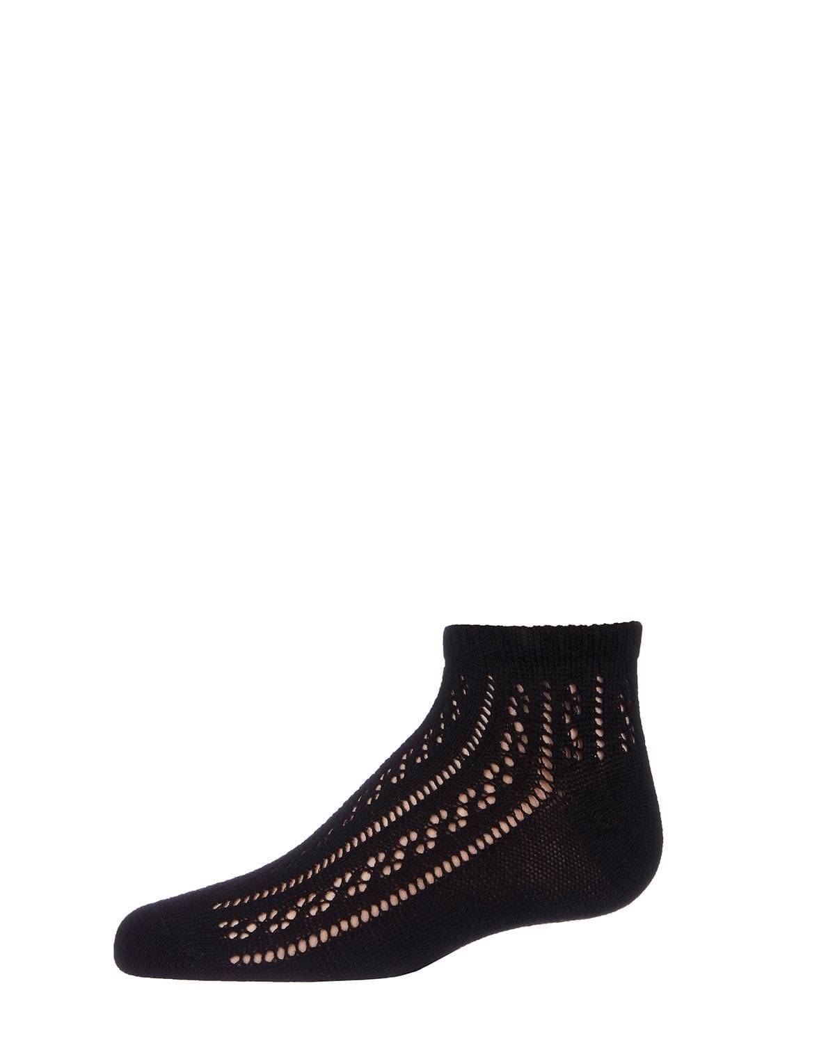 Memoi Girls Pelerine Cotton Blend Anklet Socks - Mkf-6034