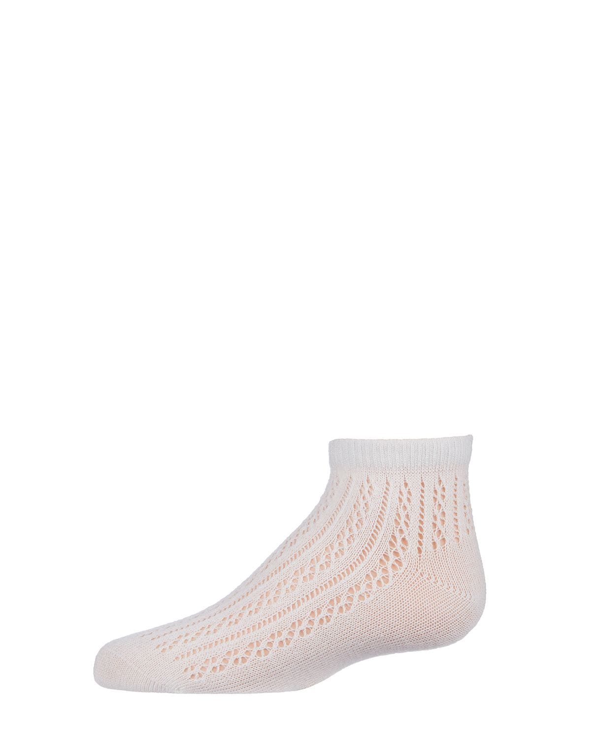 Memoi Girls Pelerine Cotton Blend Anklet Socks - Mkf-6034