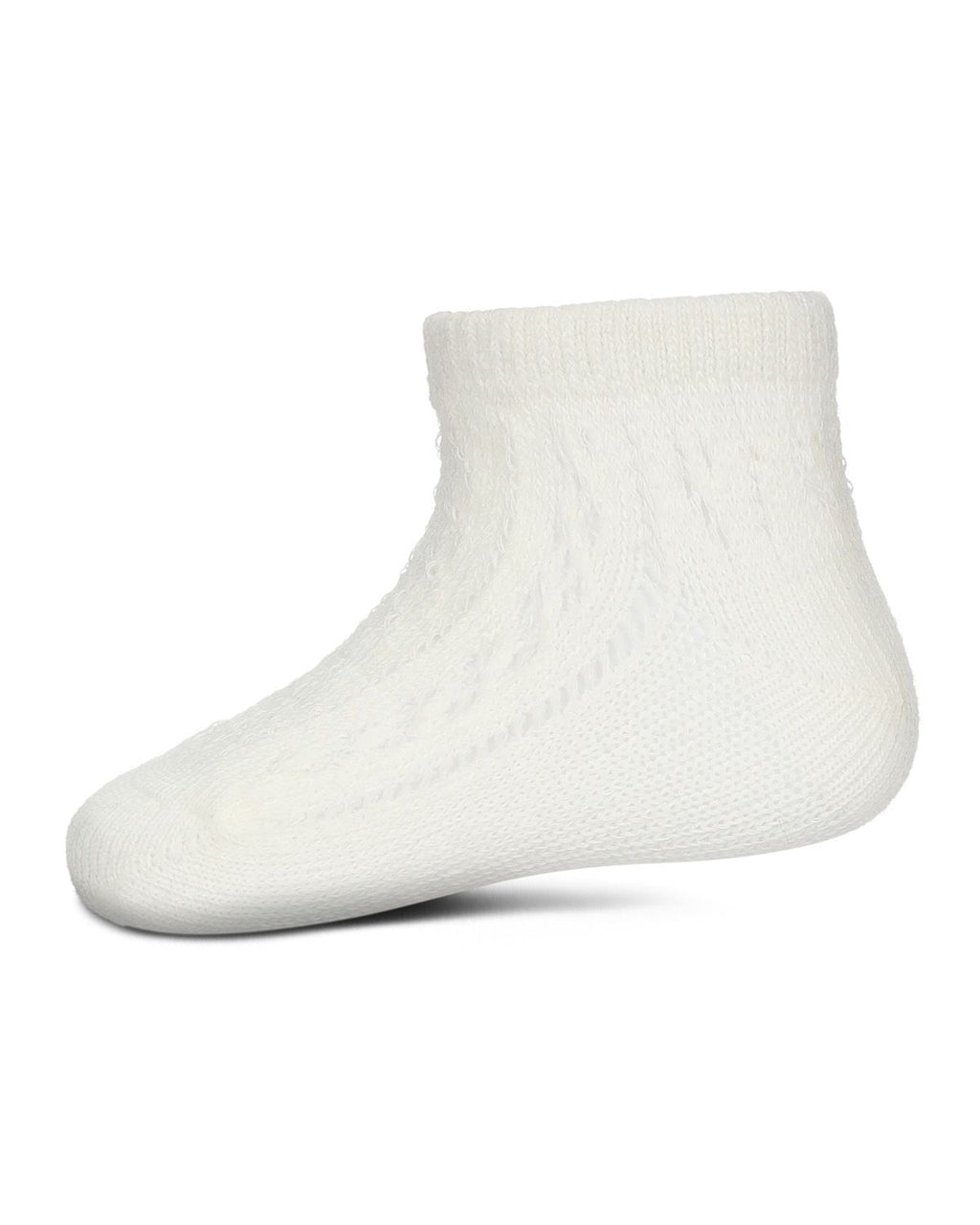 Memoi Girls Pelerine Cotton Blend Anklet Socks - Mkf-6034