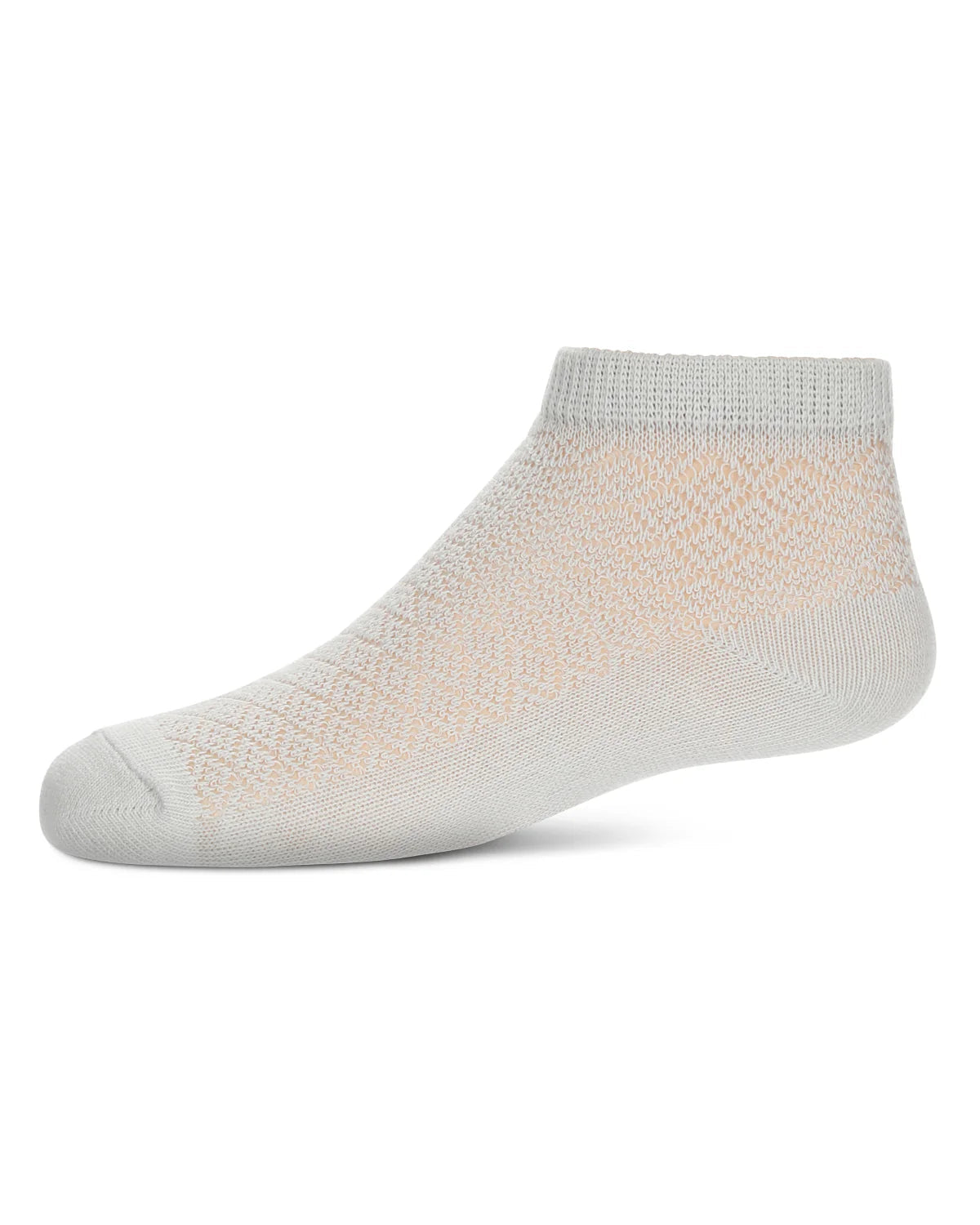 Memoi Girls Diamond Sheer Anklet Socks - Mkf-6060