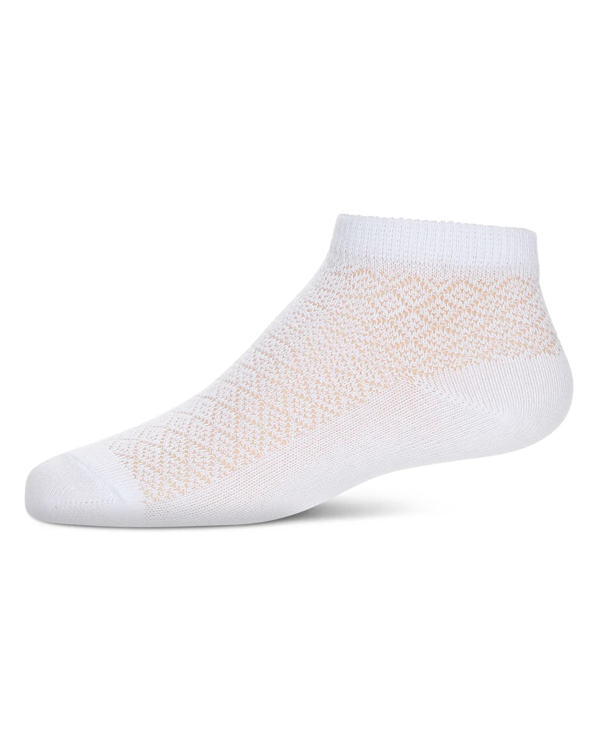 Memoi Girls Diamond Sheer Anklet Socks - Mkf-6060