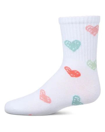 Memoi Multi Graffiti Heart Crew - MKF-6064