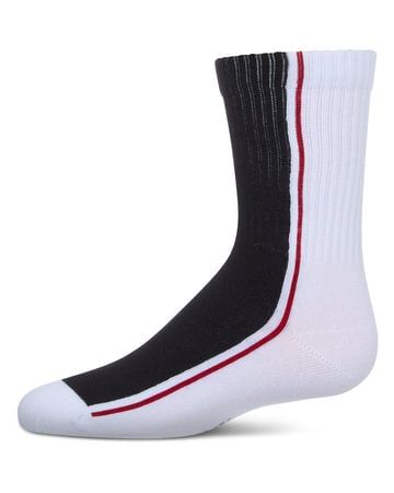 Memoi Color Block Stripe Crew - MKF-6071