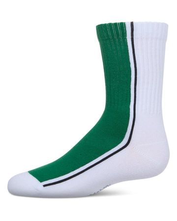Memoi Color Block Stripe Crew - MKF-6071