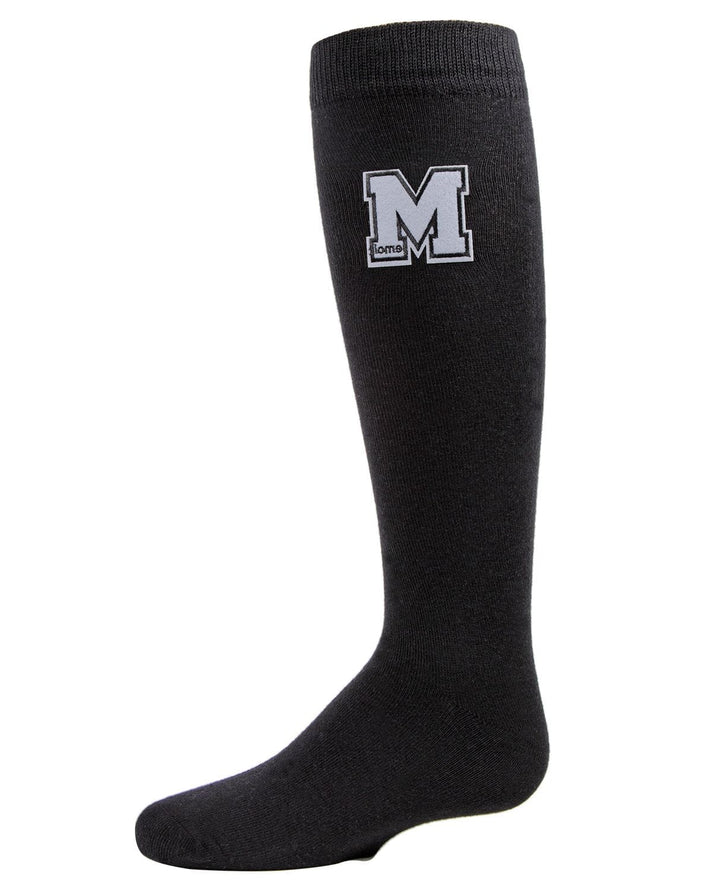 Memoi Girls Varsity Knee-High Socks - Mkf-7044