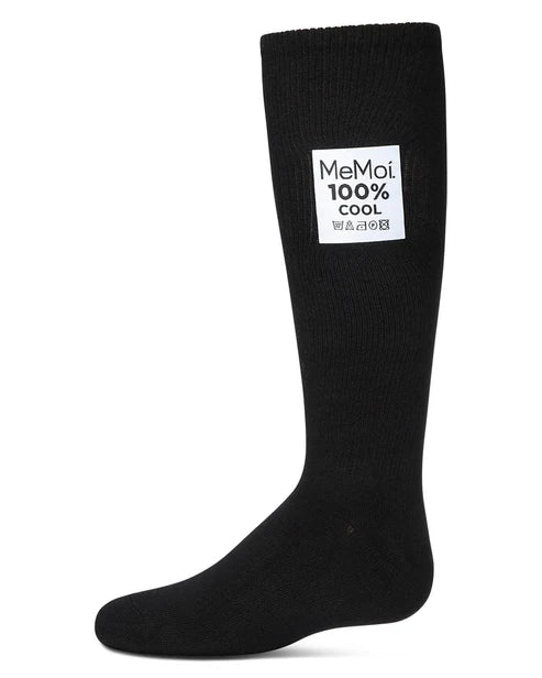 Memoi Girls 100% Cool Knee-High Socks - Mkf-7122