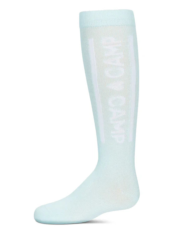 Memoi Girls Camp Love Knee High Socks - Mkf-7161