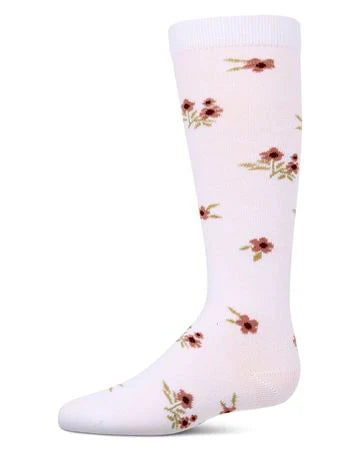 Memoi Blissful Bloom Knee High - MKF-7172