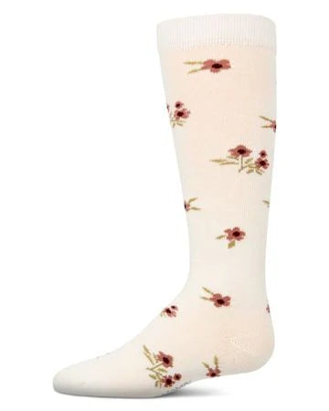 Memoi Blissful Bloom Knee High - MKF-7172