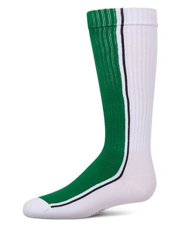 Memoi Color Block Stripe Knee High - MKF-7173