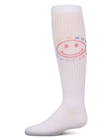 Memoi Beach More Worry Less Knee High - MKF-7187