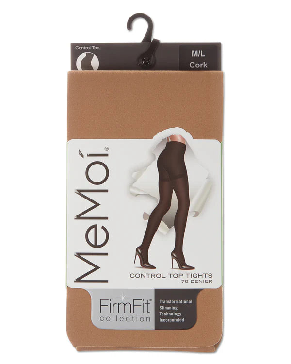 Memoi Womens FirmFit 70 Denier Control Top Tights - Mo-870