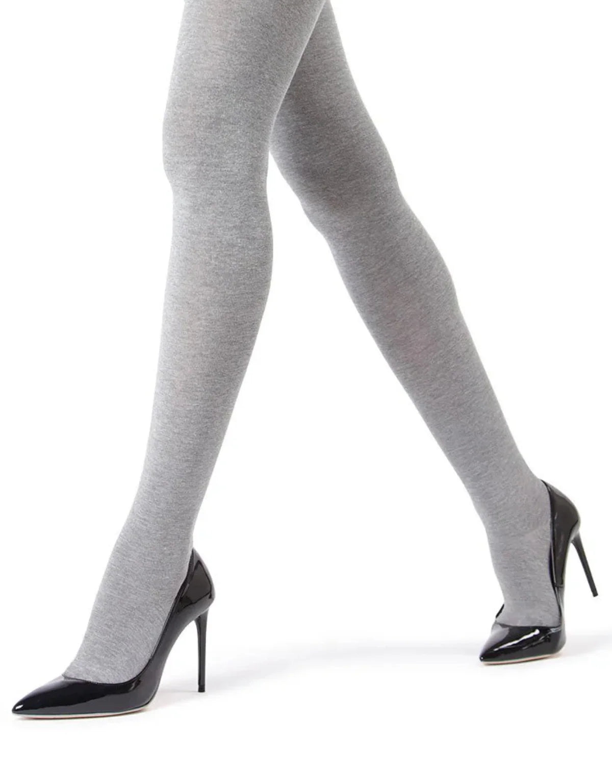 Memoi Womens Brooklyn Flat Knit Cotton Blend Sweater Tights - Mo-325