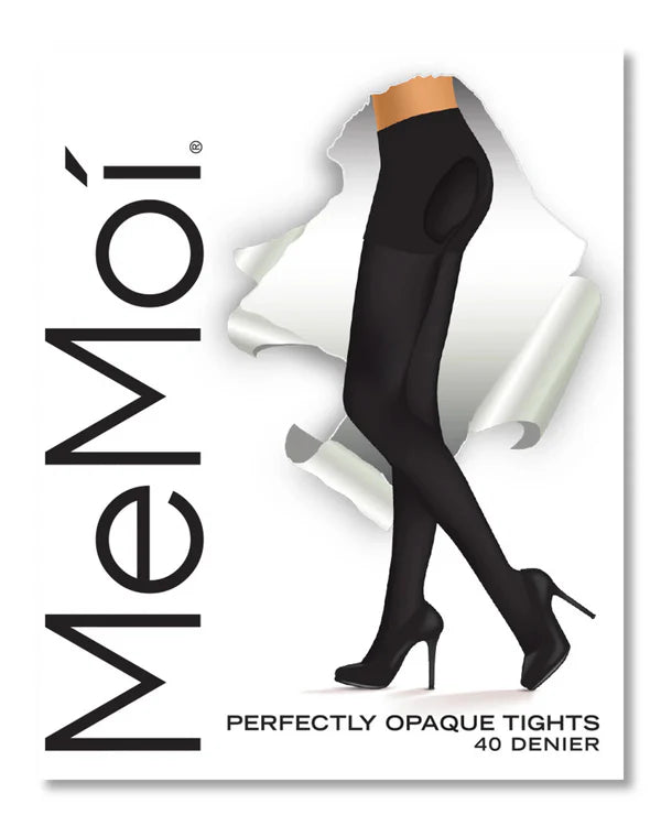 Memoi Womens Perfectly Opaque Control Top Tights - Mo-312