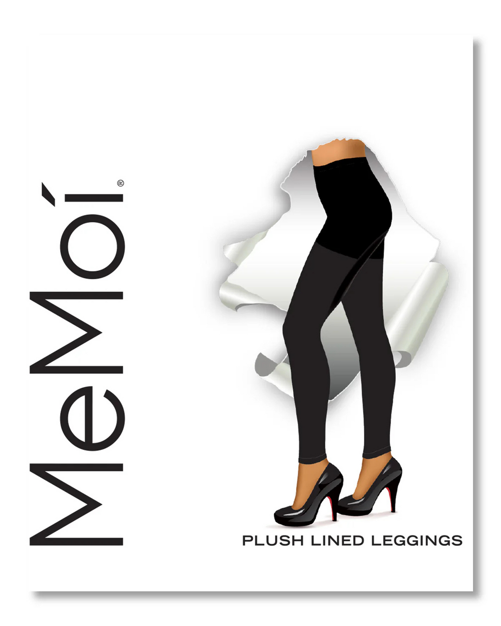 Memoi Women`s Fleece Lined Footless Winter Tights - Mo-346