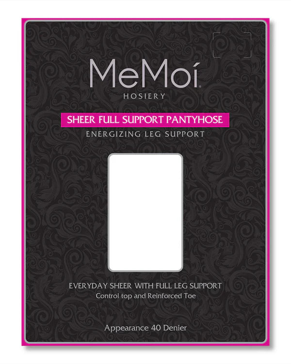 Memoi Womens Sheer Full Support Nylon Pantyhose - Ms-620