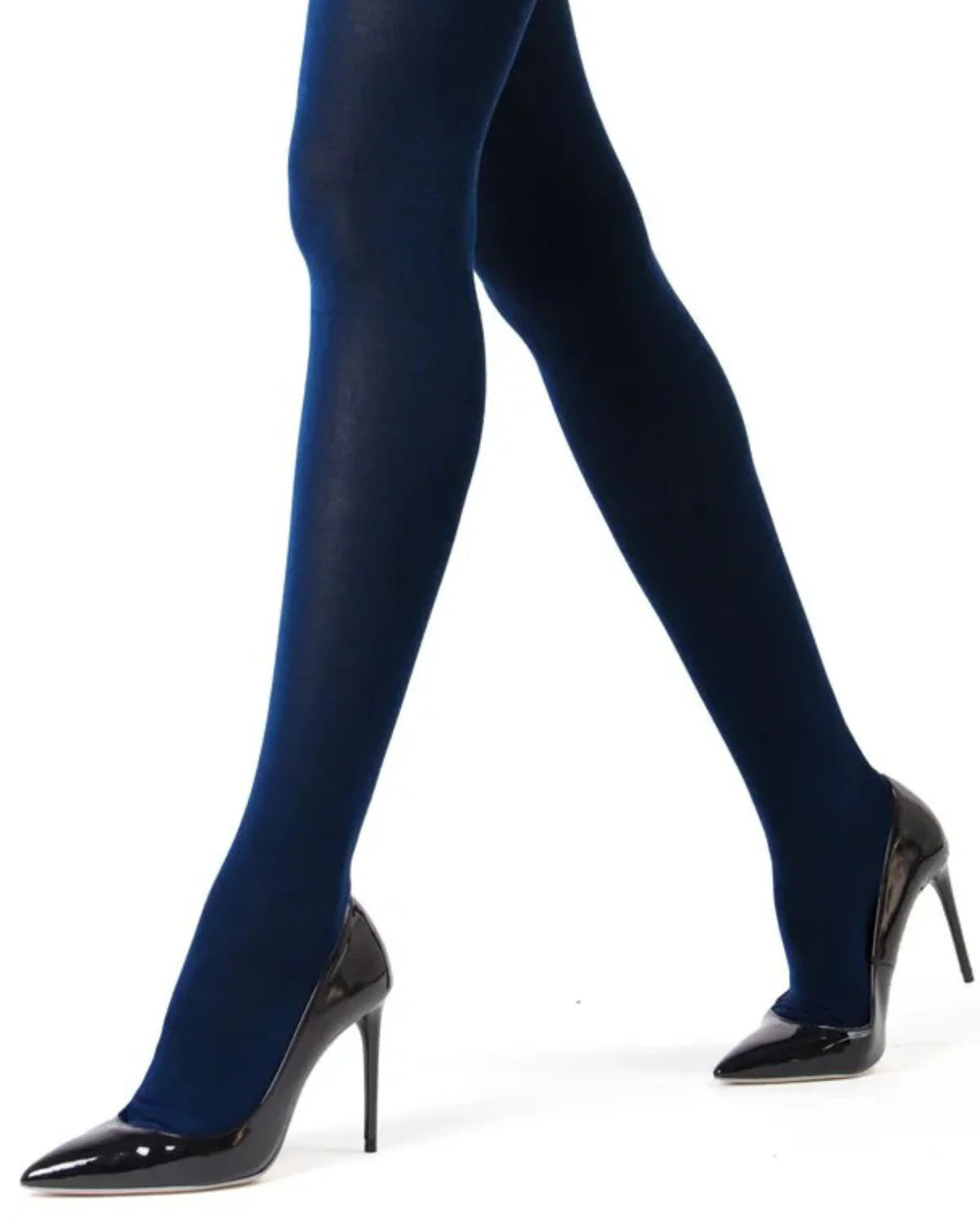 Memoi Womens Brooklyn Flat Knit Cotton Blend Sweater Tights - Mo-325