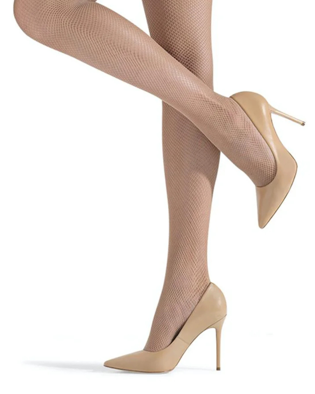 Memoi Womens Nylon Classic Fishnet Tights - Mo-370