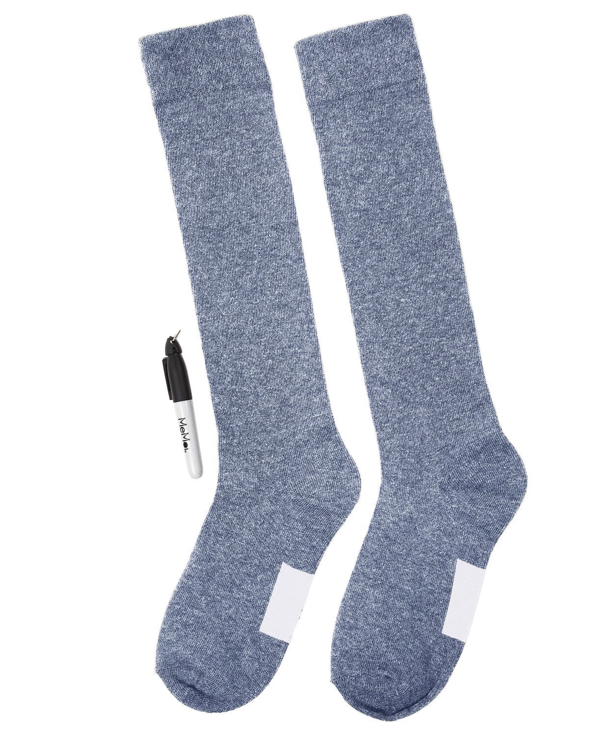 Memoi Write On Camp Kids Cotton Blend Knee High Socks 3-Pack - Promo 710