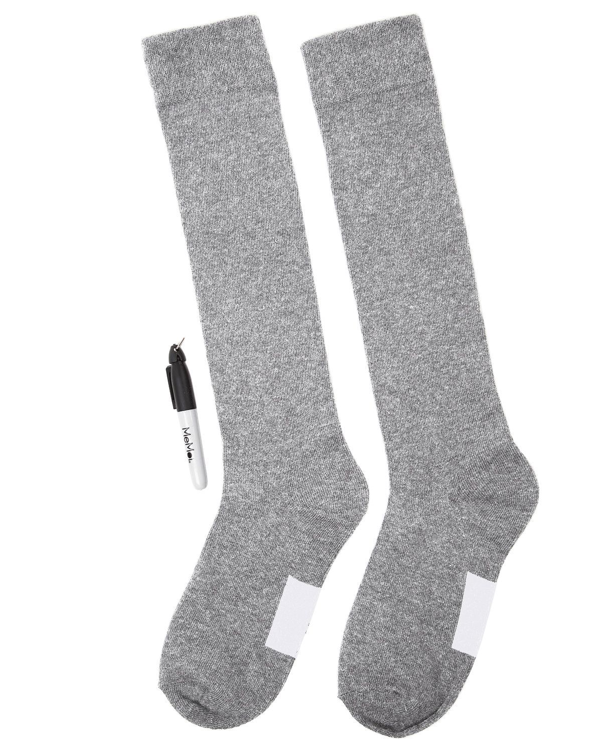 Memoi Write On Camp Kids Cotton Blend Knee High Socks 3-Pack - Promo 710