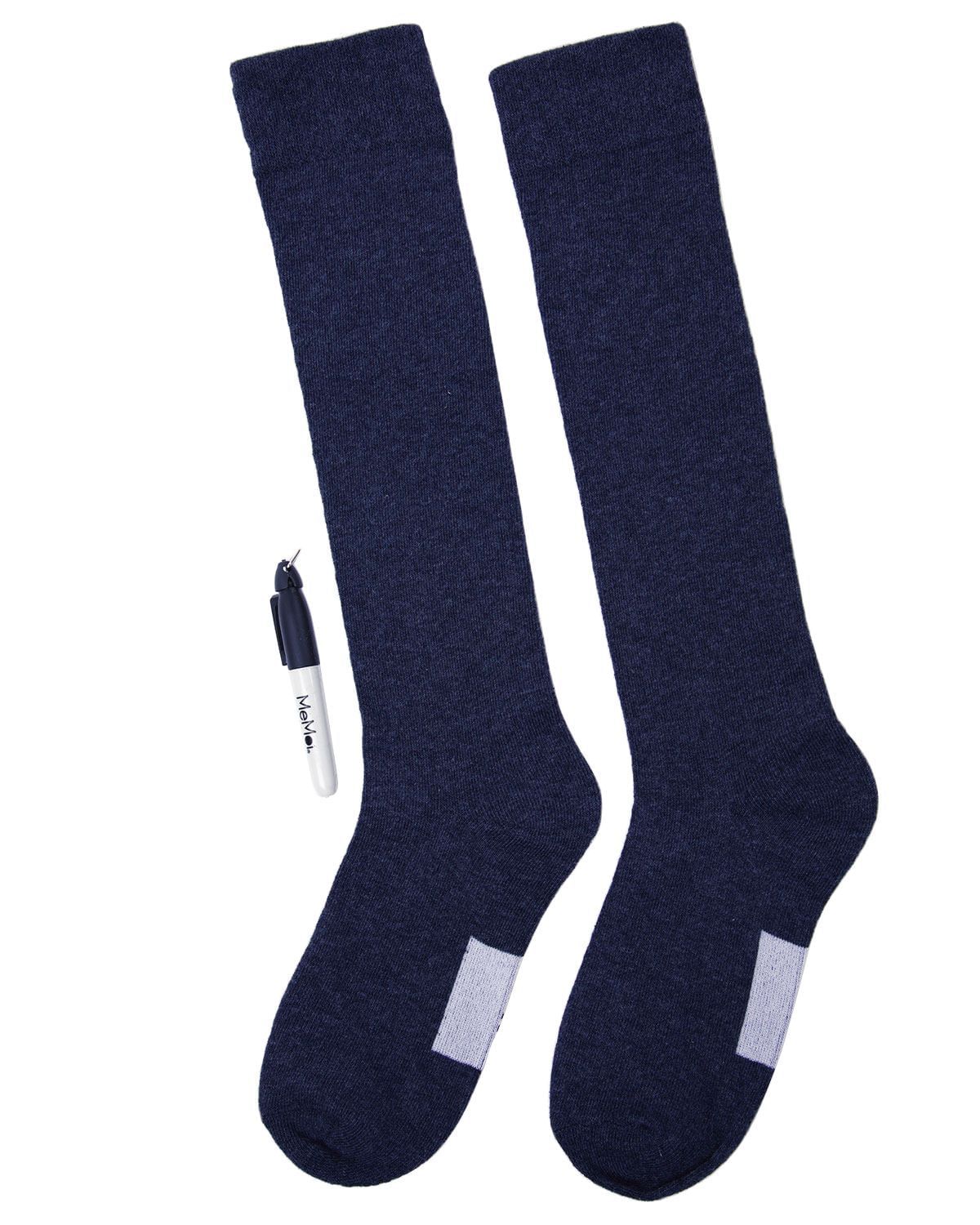 Memoi Write On Camp Kids Cotton Blend Knee High Socks 3-Pack - Promo 710