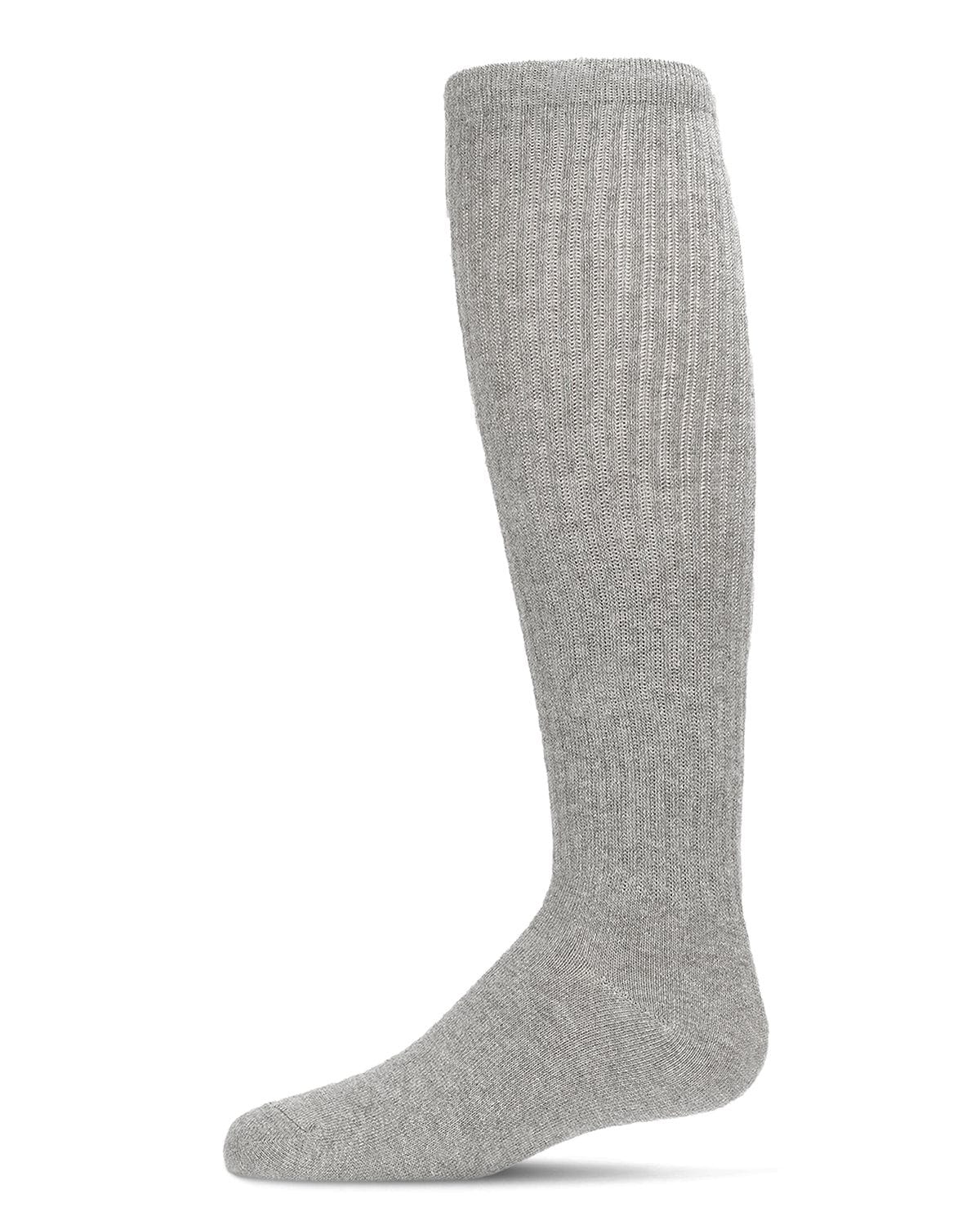 Spot-On Girls Athletic Ribbed Cotton Blend Knee High Socks - Sp-1040